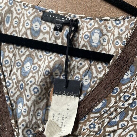 Beautiful Ikat Print Boho Dress - Picture 4 of 5